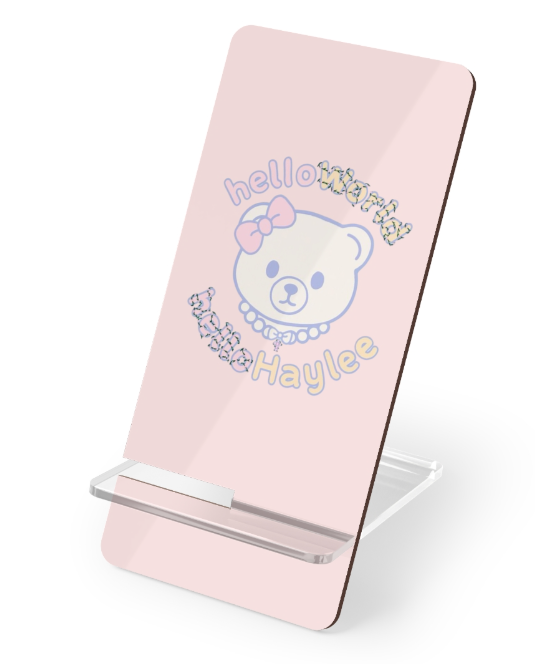 helloHaylee Logo Phone Stand