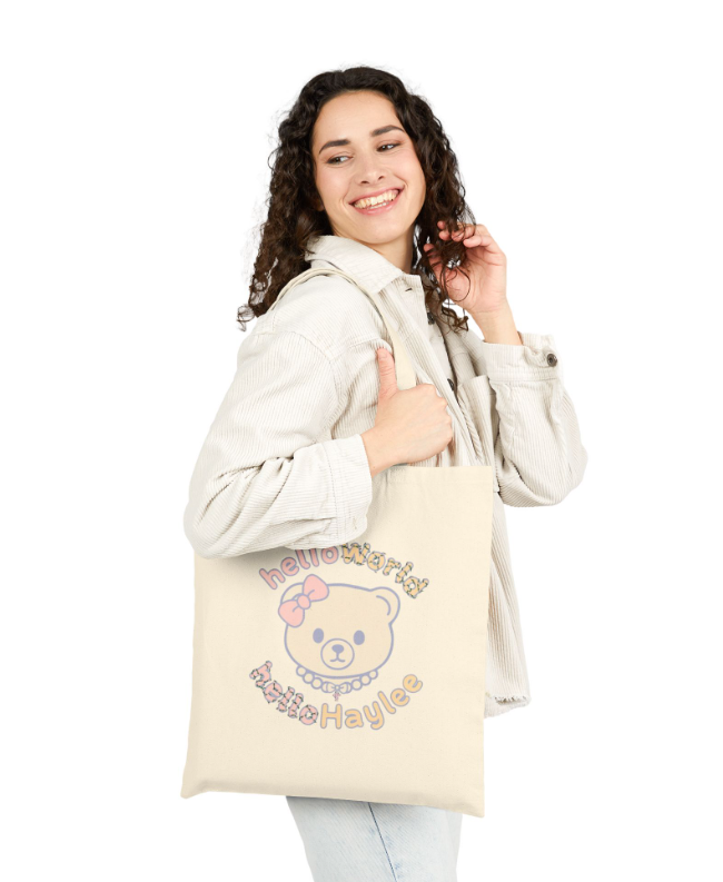 helloHaylee Logo Tote Bag